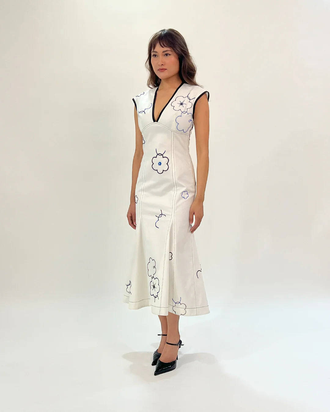 Peony Embellished Dress