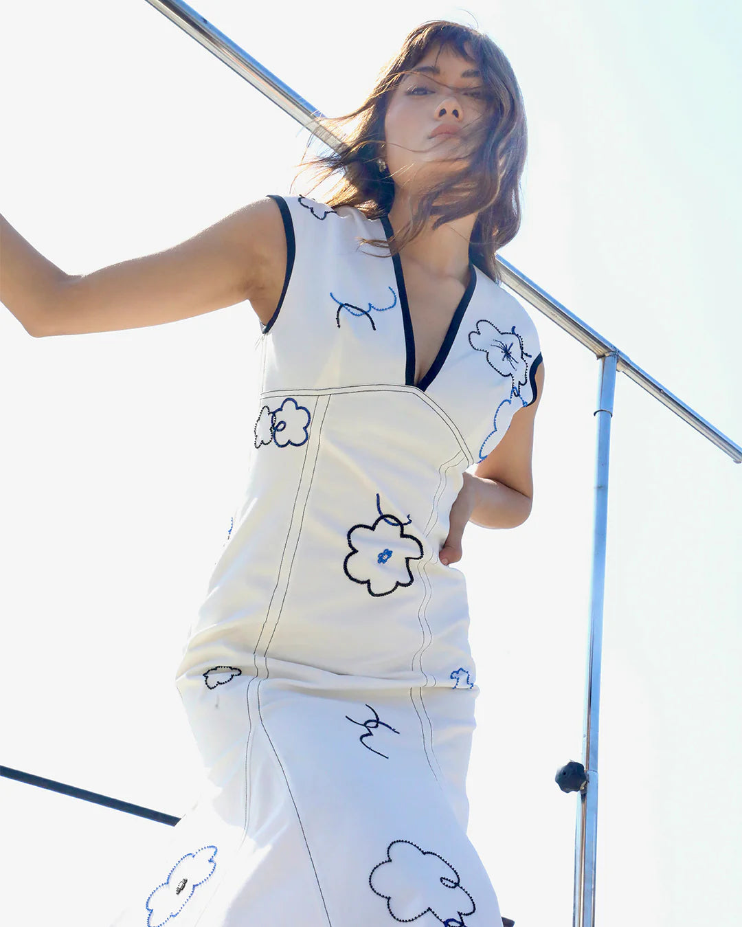 Peony Embellished Dress