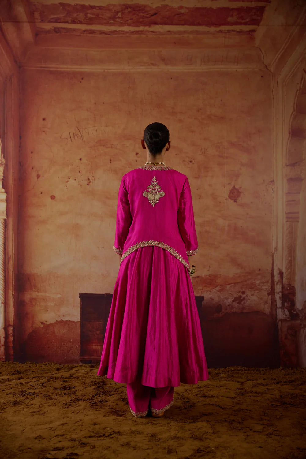 Priyam Jacket Anarkali Set