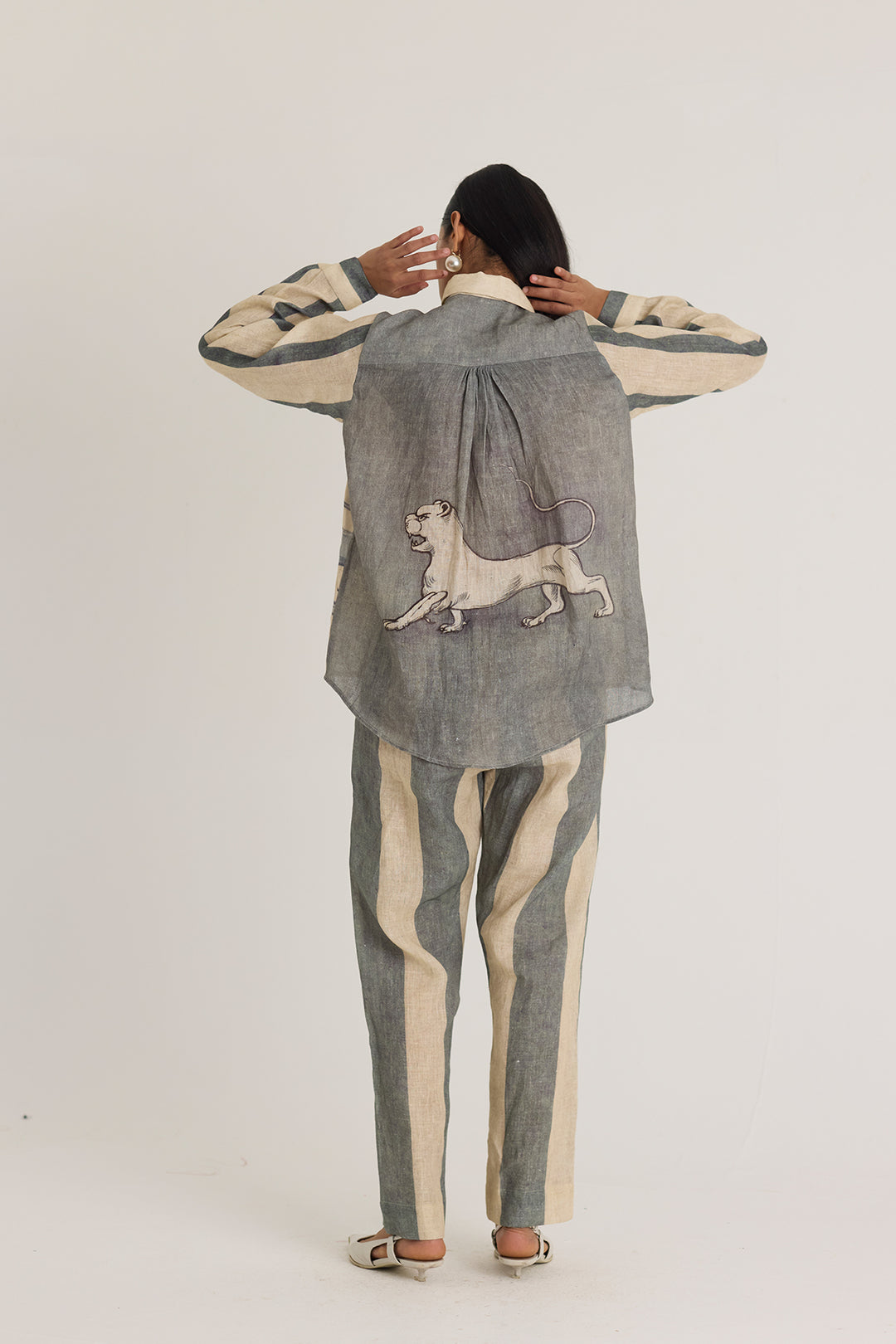 Paws Linen Co-Ord Set