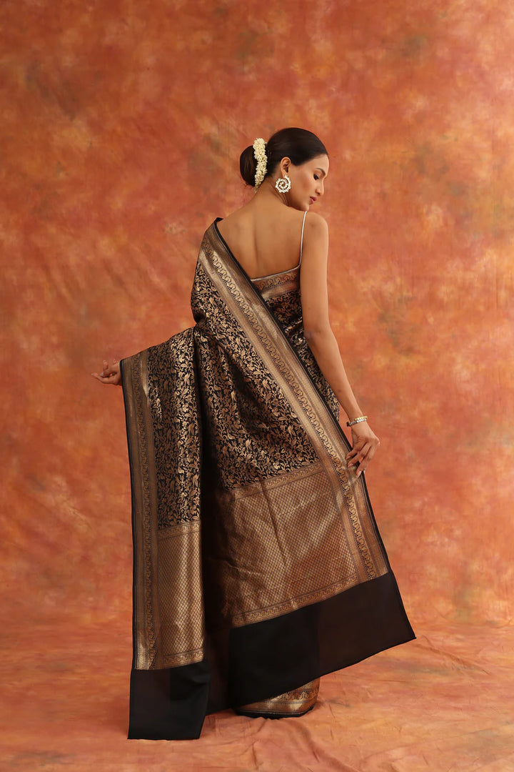 Persian Lily Handwoven Saree