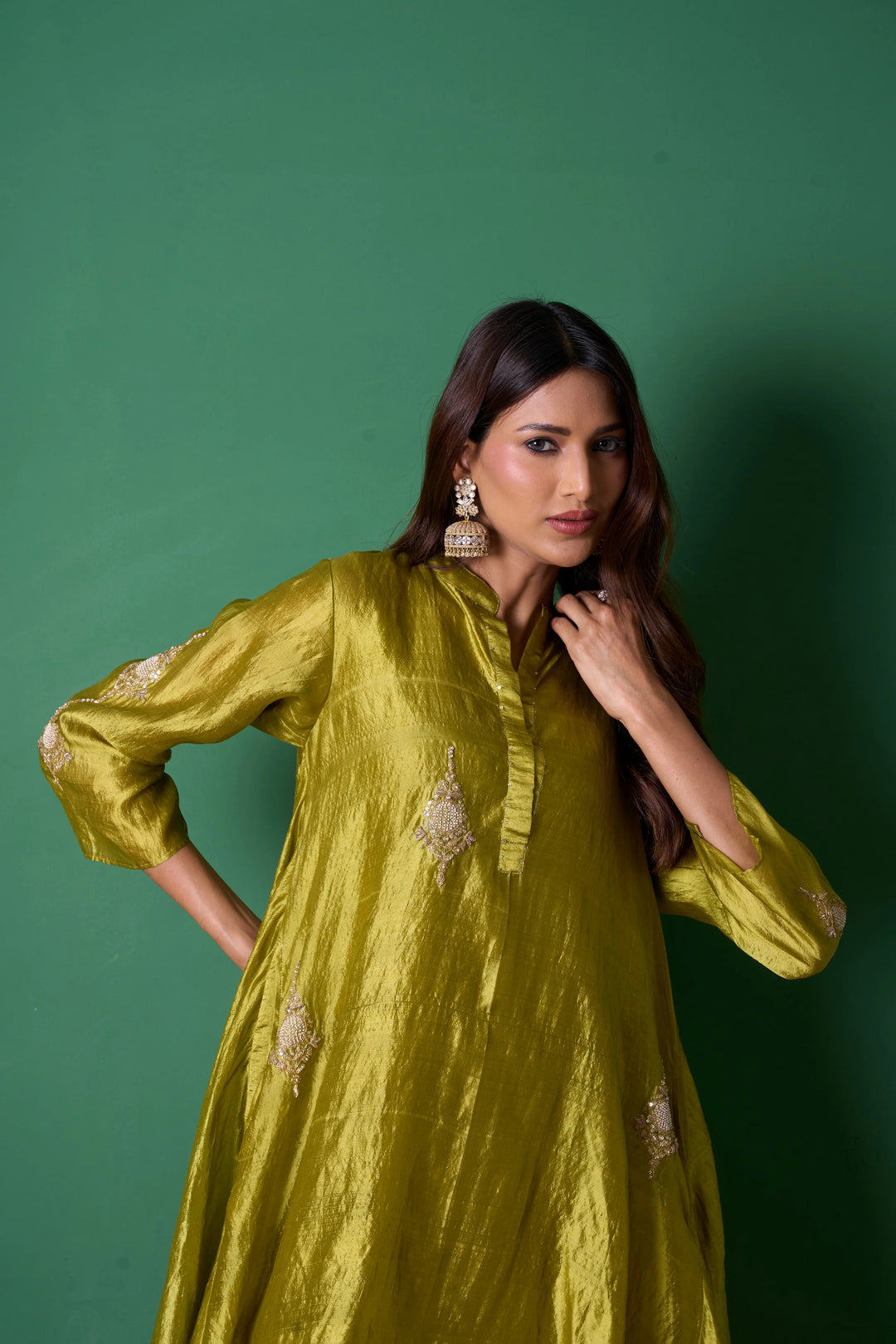 Paradise Mehandi Kurta (Set of 2)