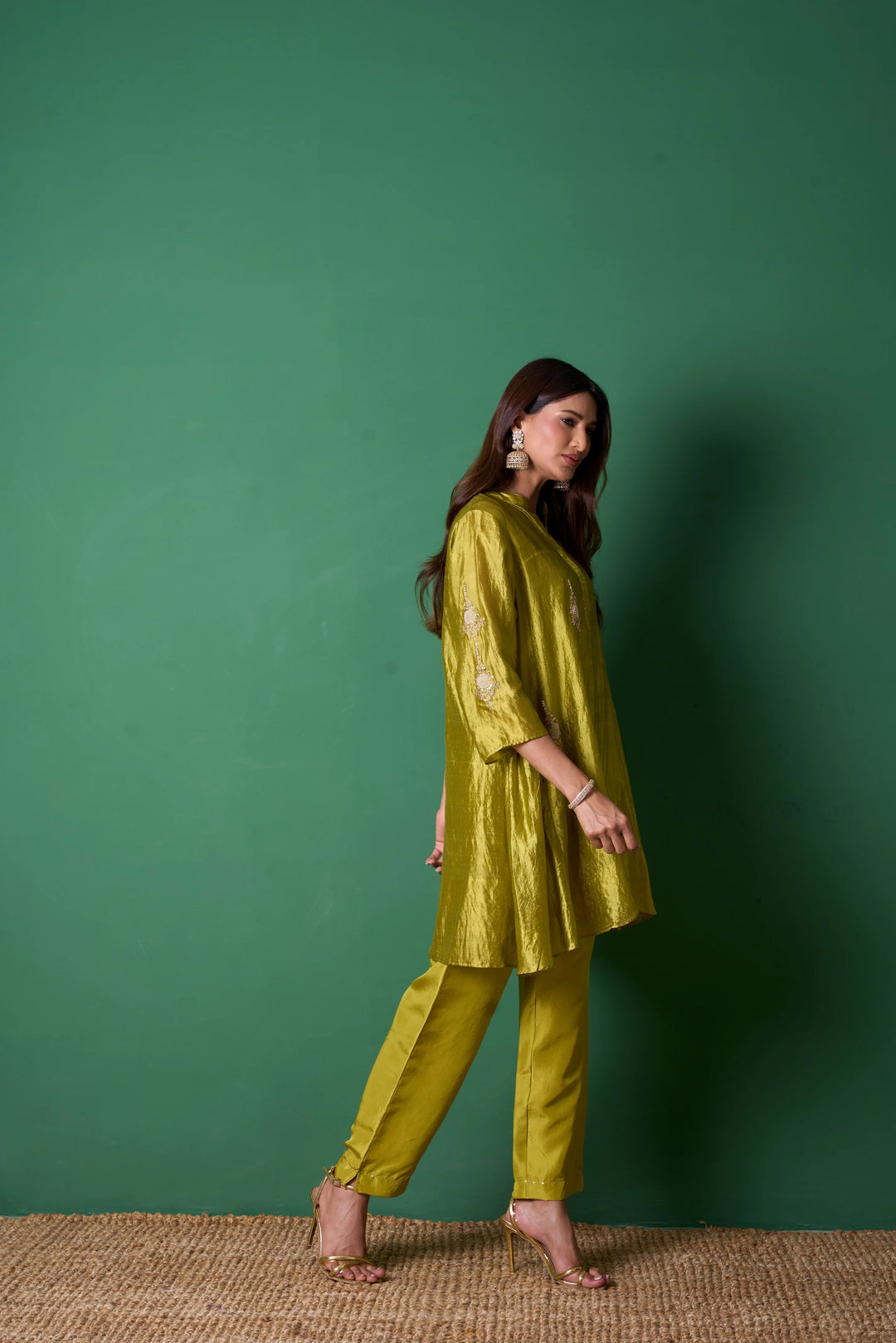 Paradise Mehandi Kurta (Set of 2)