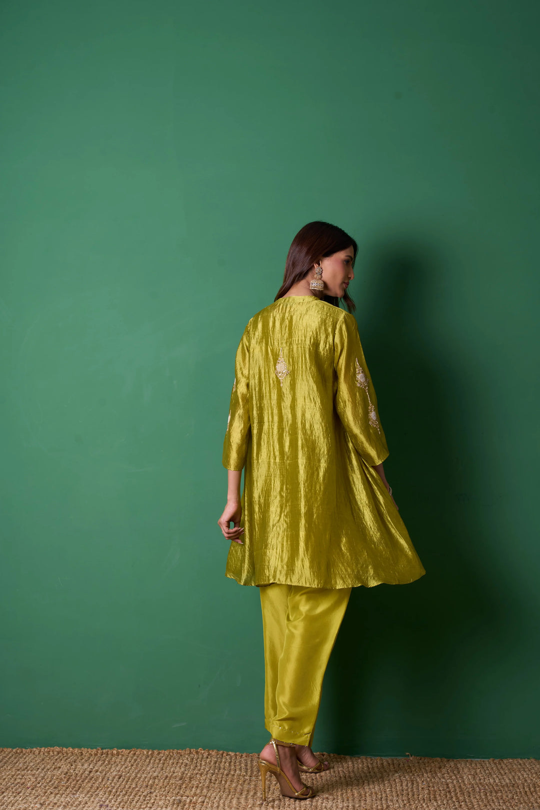 Paradise Mehandi Kurta (Set of 2)