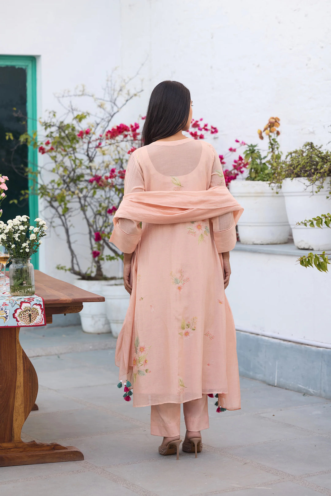 Peach Petal Avril Kurta Set