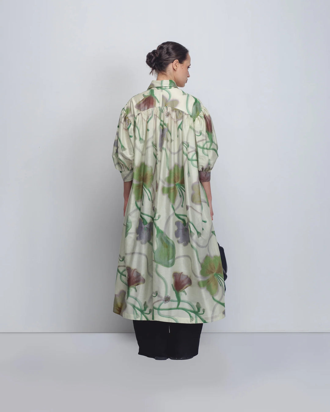 Paron Print Drop Shirt Dress