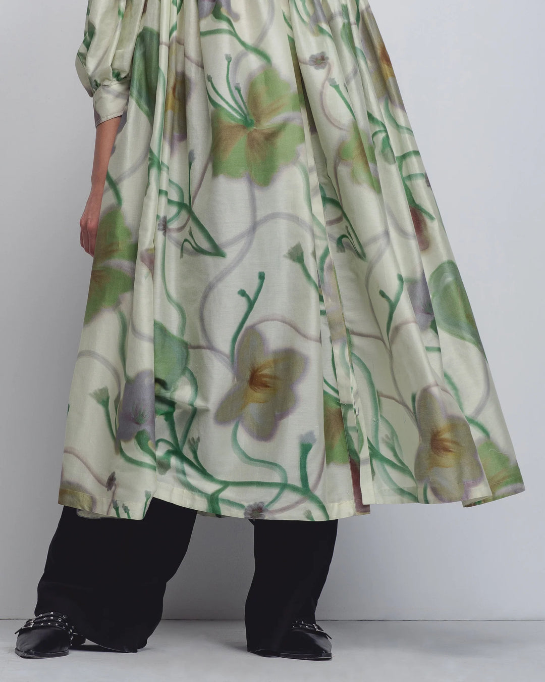 Paron Print Drop Shirt Dress