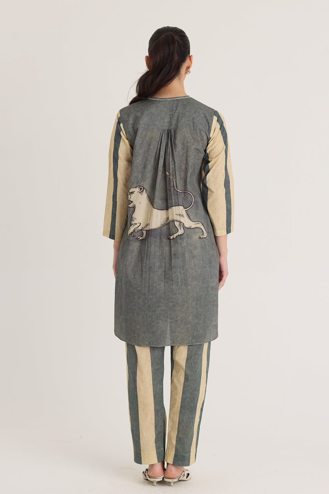 Paws Short Kurta Set