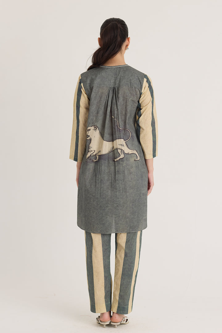 Paws Short Kurta Set