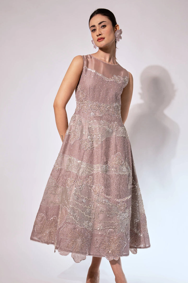 Purple Shimmer Dress