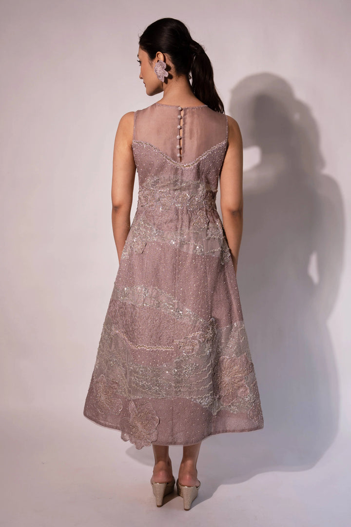 Purple Shimmer Dress
