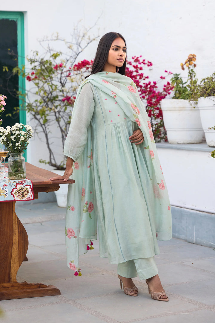 Quiet Rose Avril Kurta Set