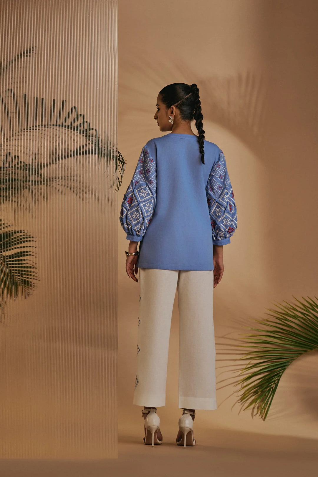 Origani Blue Rainforest Co-ord Set