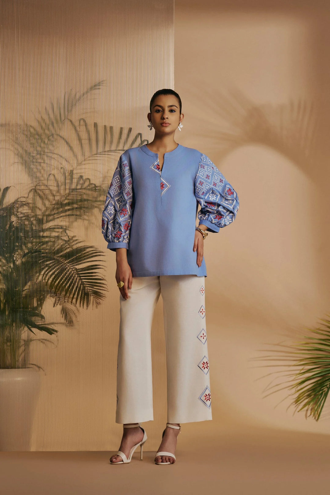 Origani Blue Rainforest Shirt