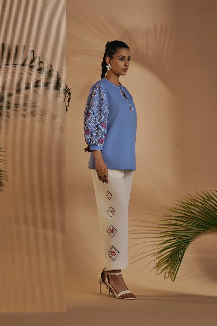 Origani Blue Rainforest Shirt