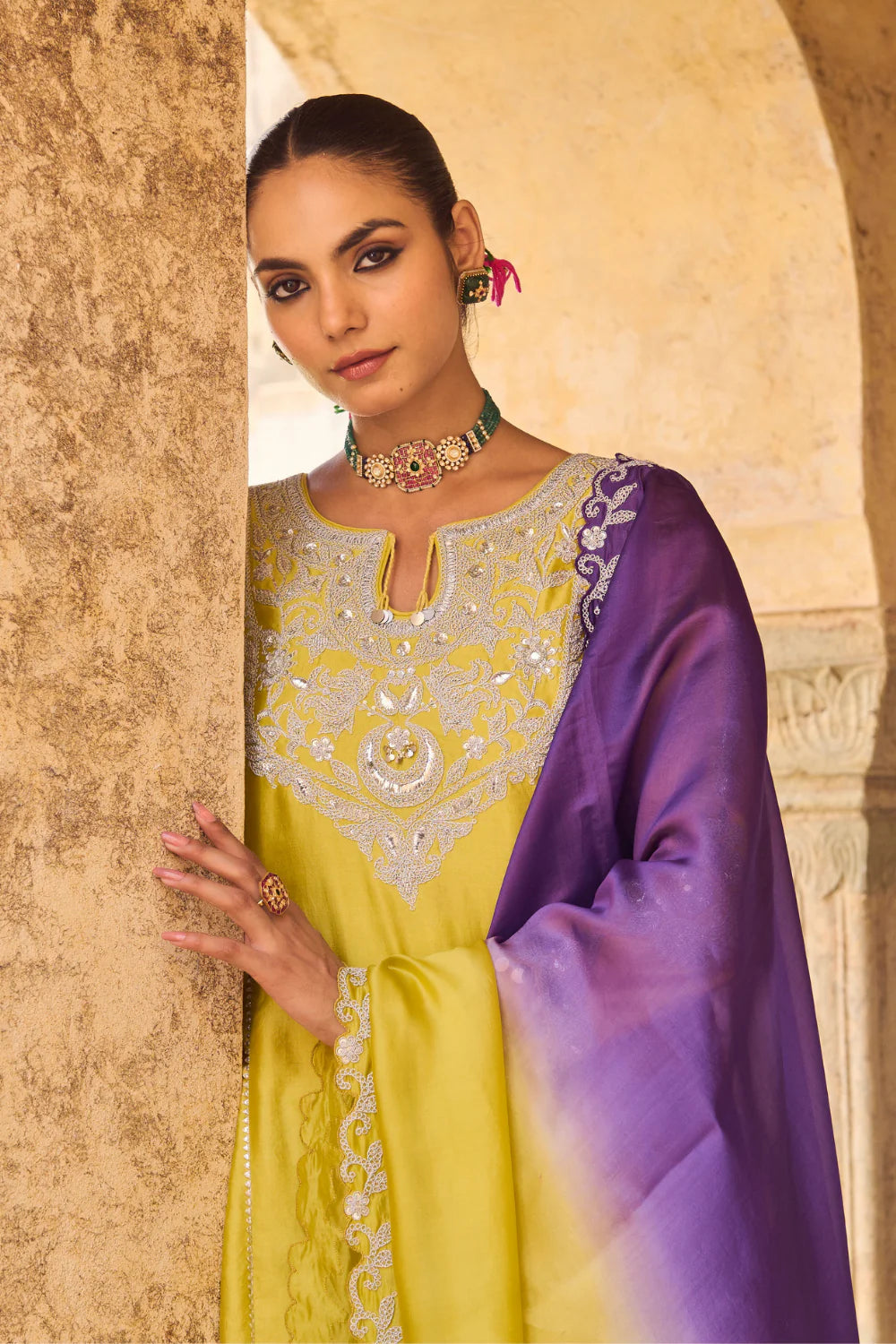 Rangrez Anarkali Set