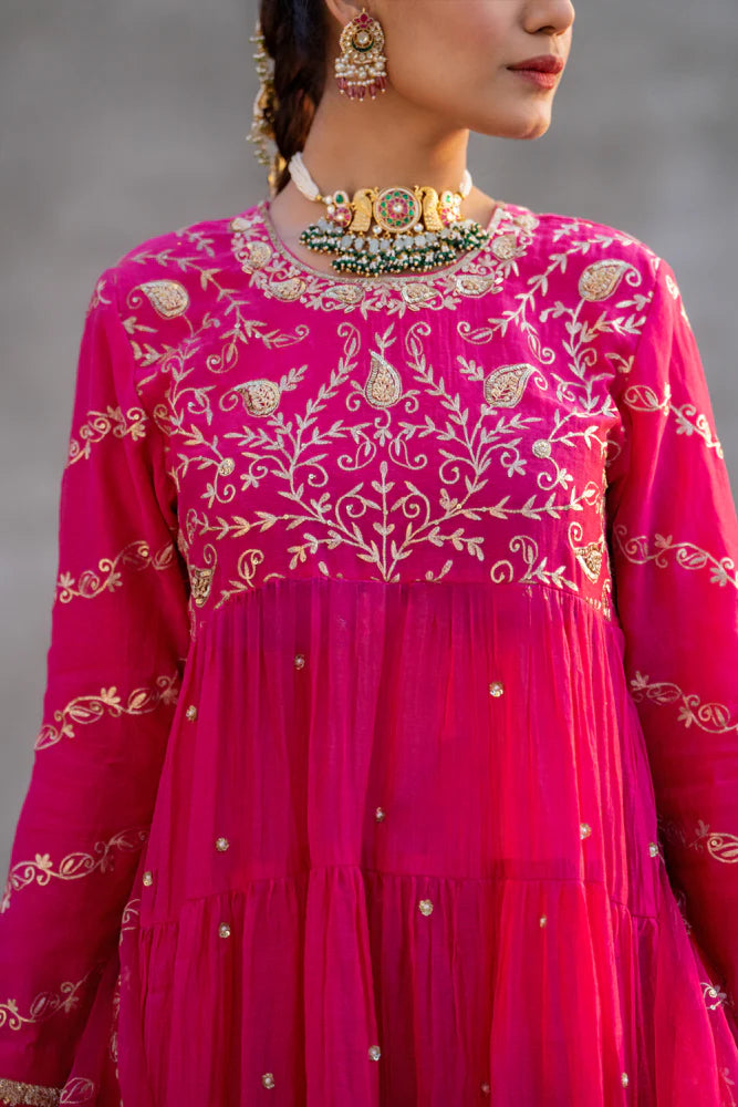 Rani Anarkali Suit Set