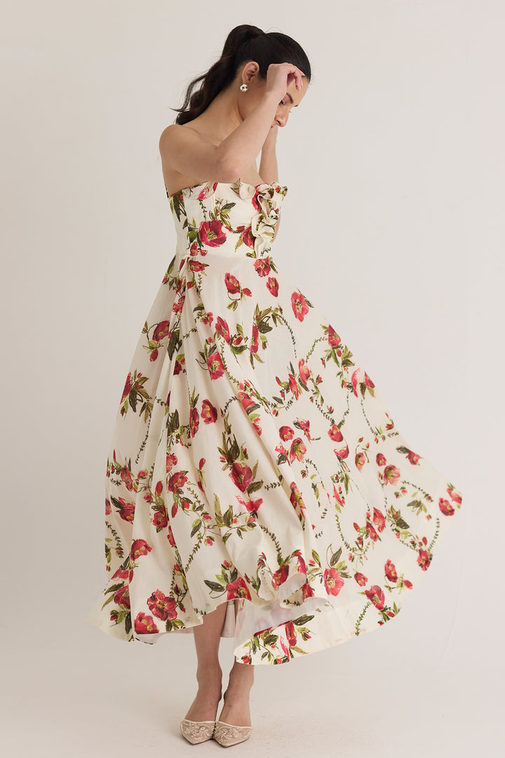Rosita Cotton Frill Dress