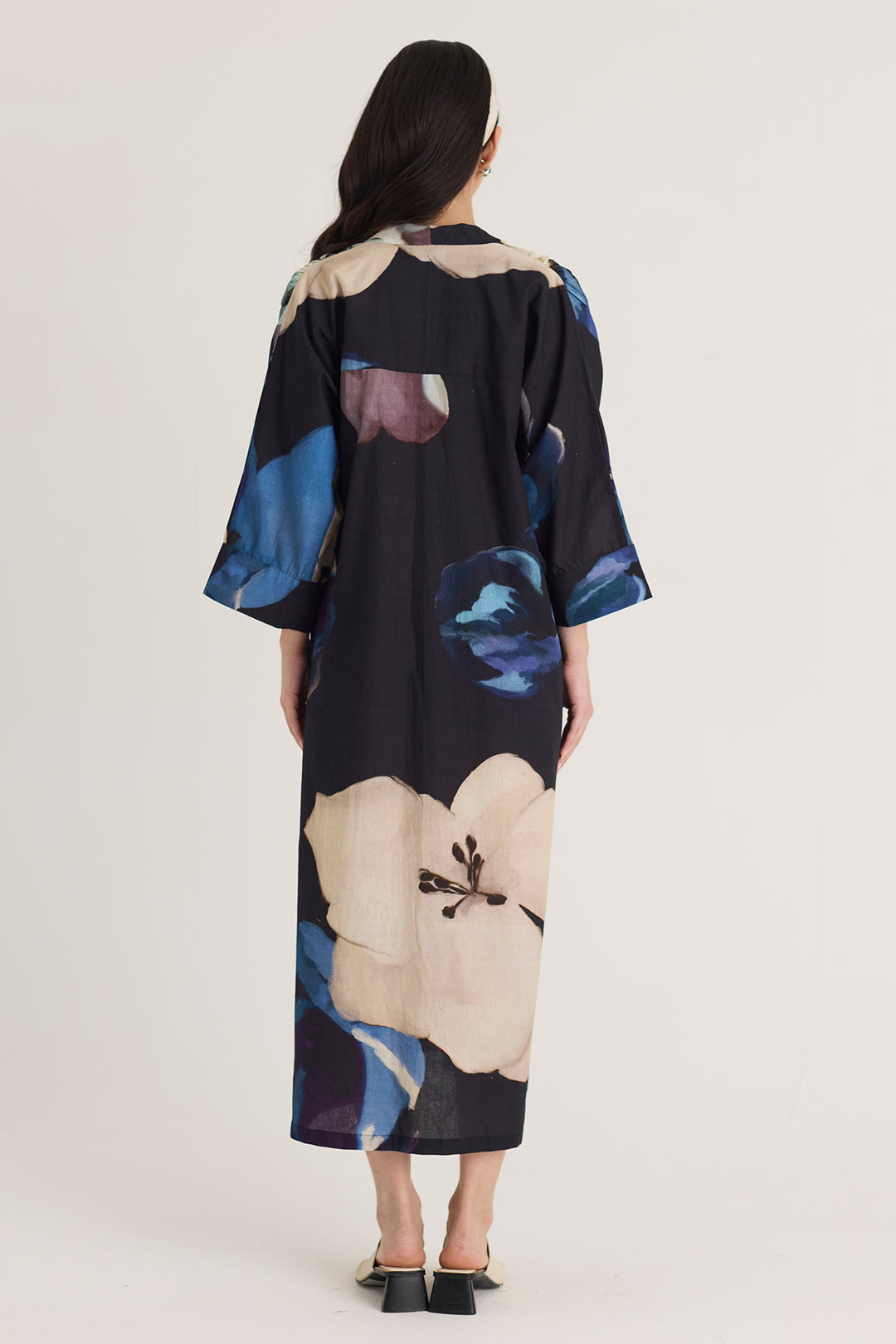 Rocco Drawstring Kaftan Dress