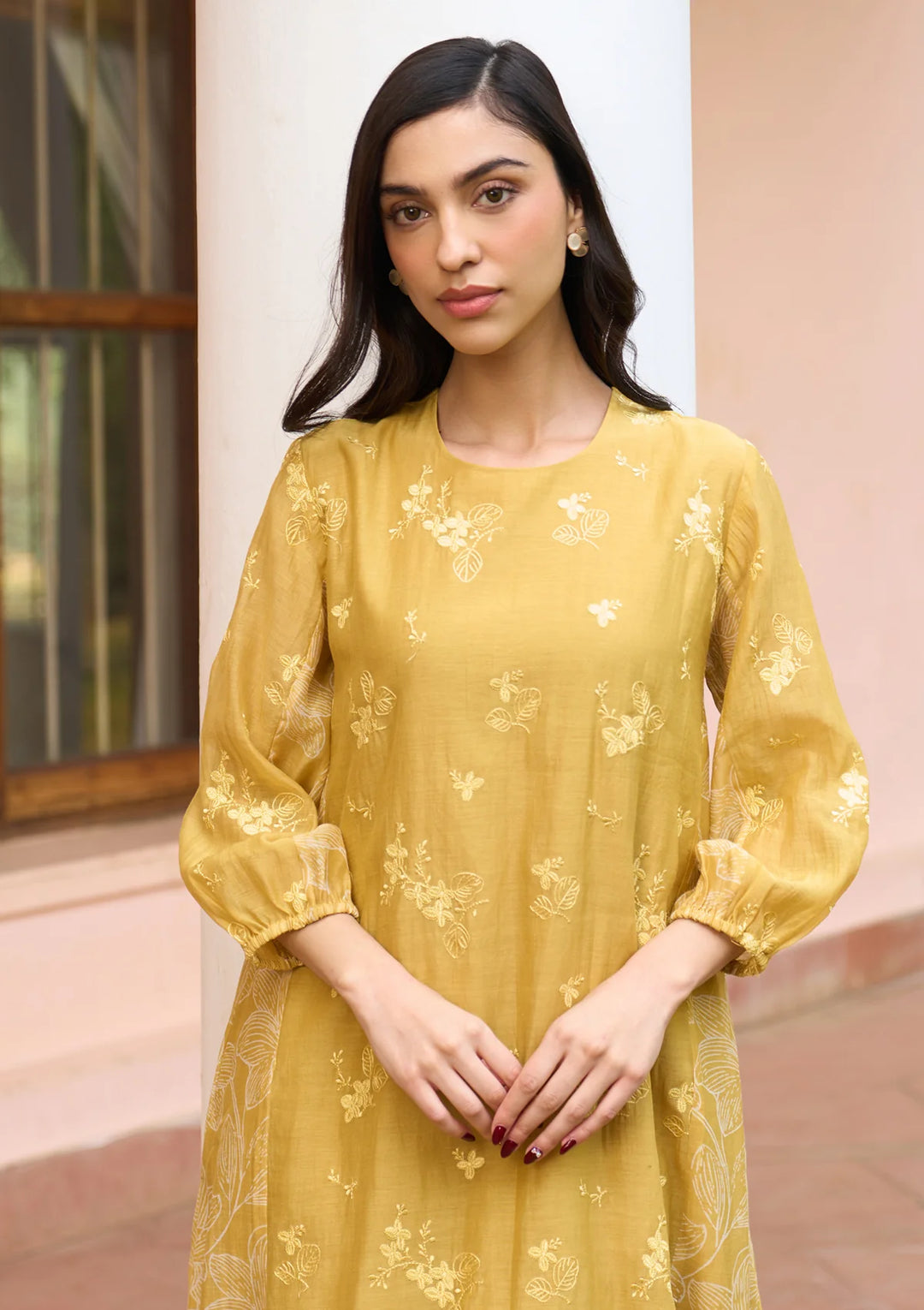 Rue Embroidered Dress