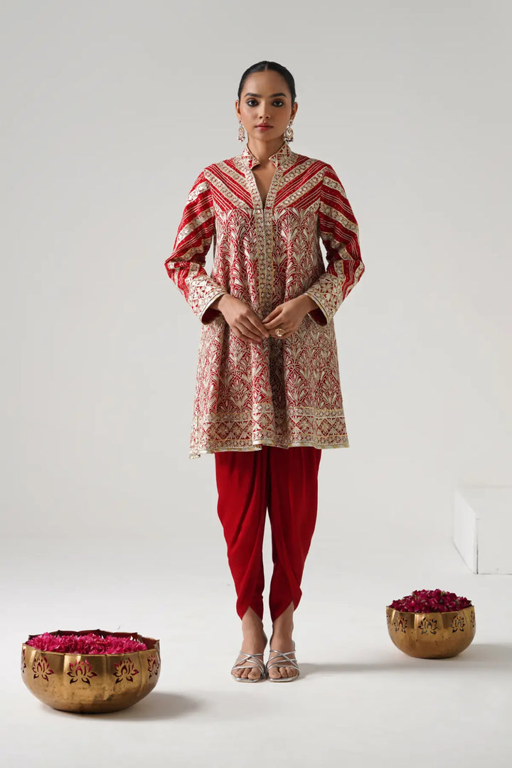 Dilruba - Baby Doll Set - Red