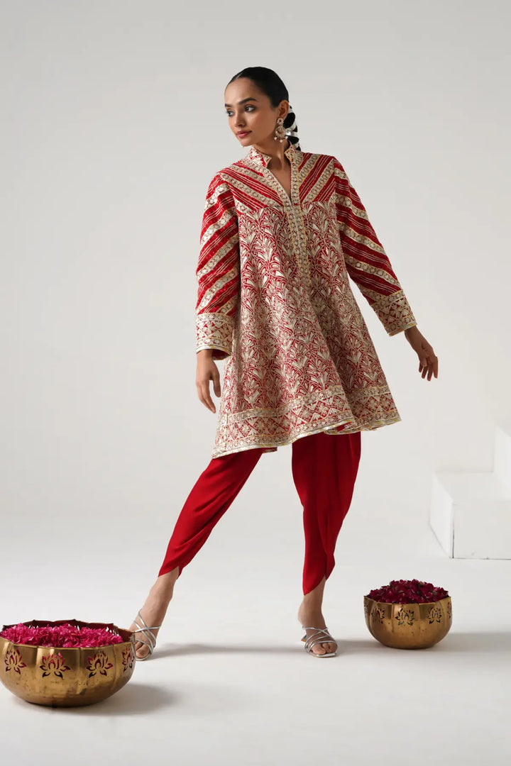 Dilruba - Baby Doll Set - Red