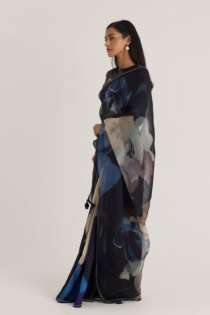 Rocco Half Silk & Half Organza Saree