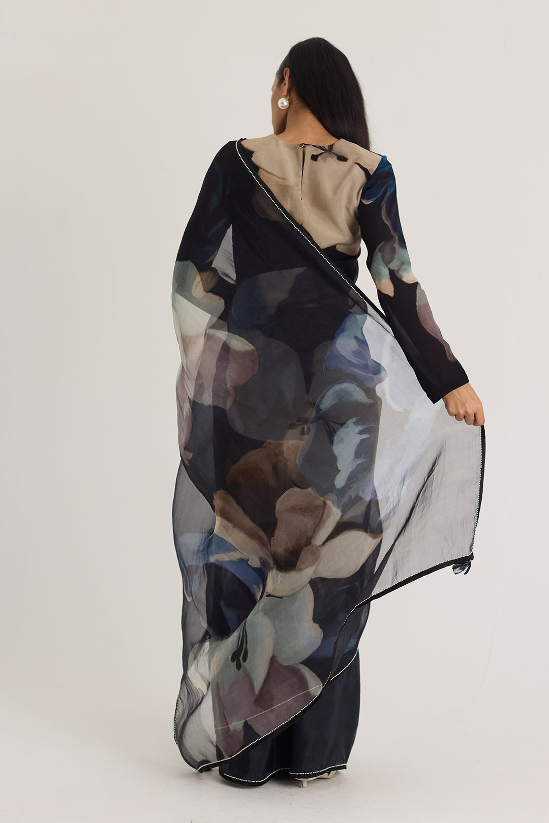 Rocco Half Silk & Half Organza Saree