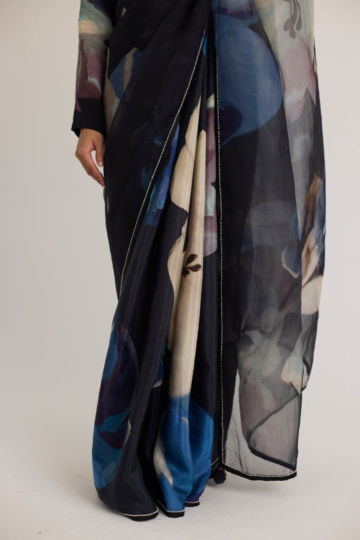 Rocco Half Silk & Half Organza Saree