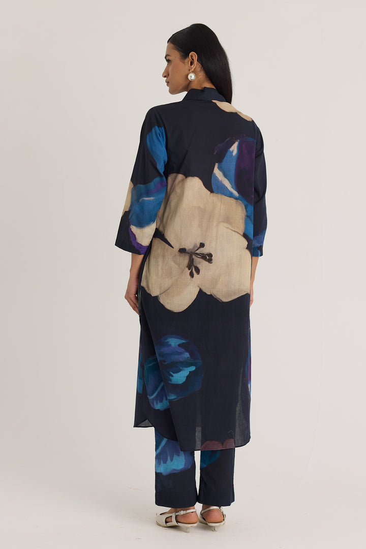 Rocco Shawl Collar Kurta Set