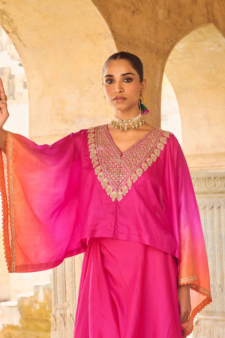 Raani Kaftan & Skirt Set