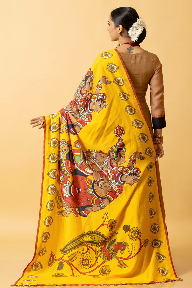 ras lila radha-krishna dupatta