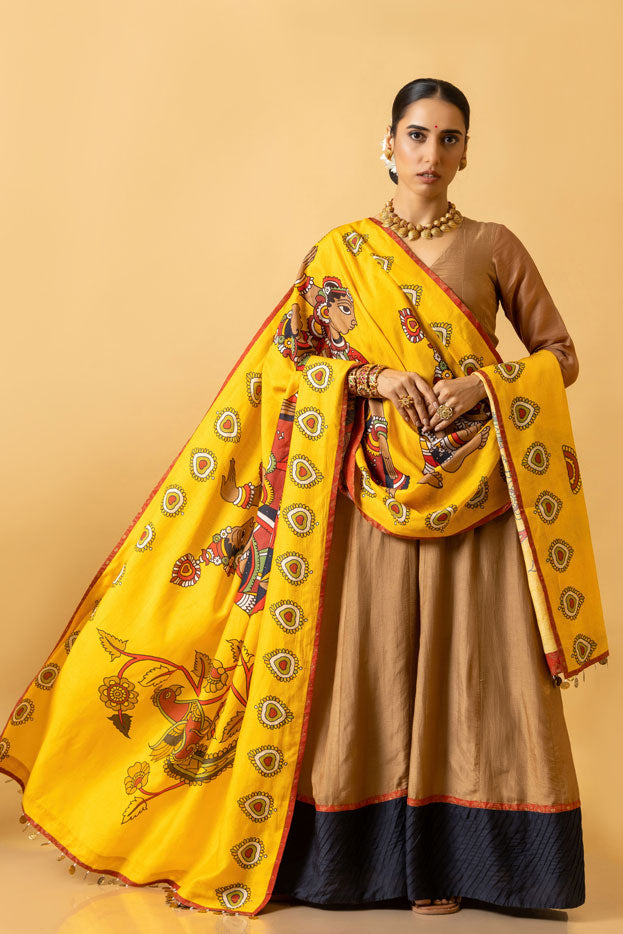 ras lila radha-krishna dupatta