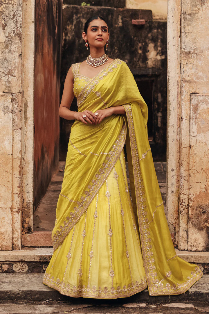 Ravya Lehenga Saree