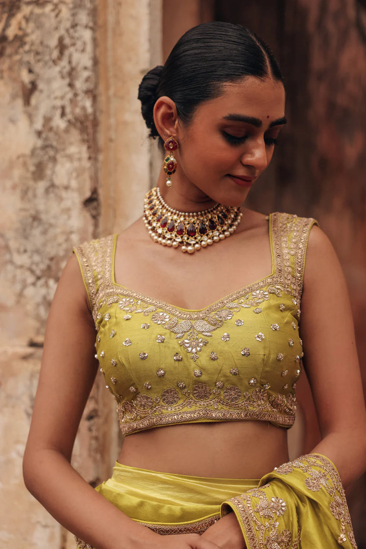 Ravya Lehenga Saree