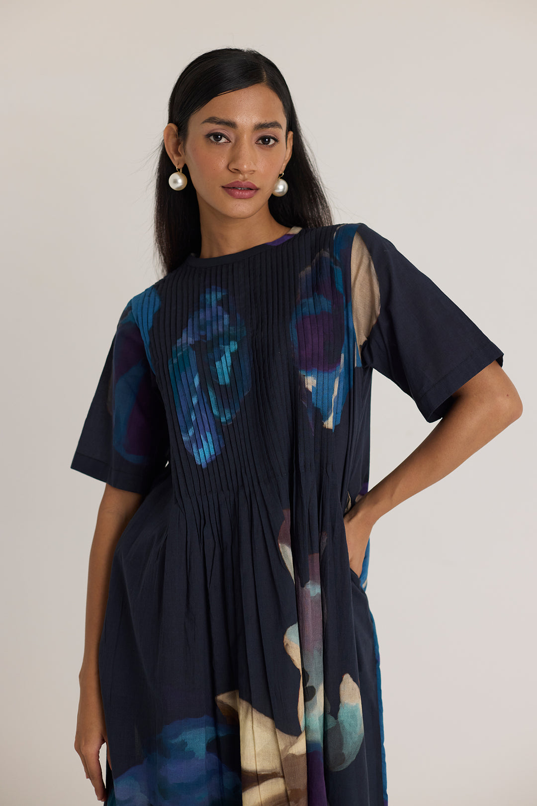 Rocco Pintuck Dress