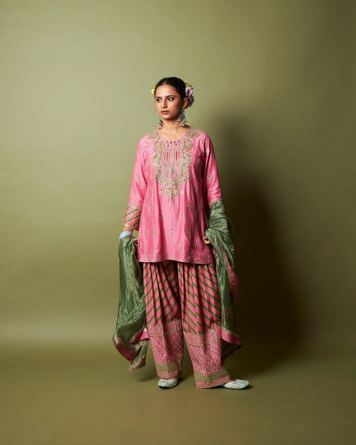 Roshanara embroidered kurta set