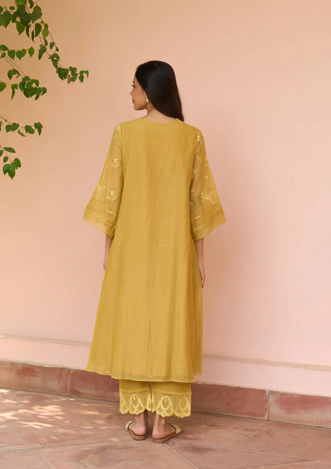 Rue Thread Embroidered Co-ord set