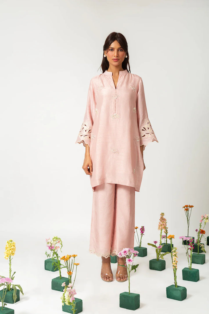 Rose Veil Kurta Set