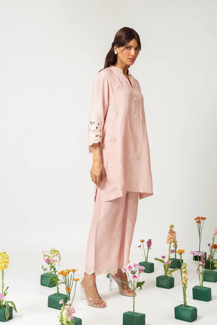 Rose Veil Kurta Set