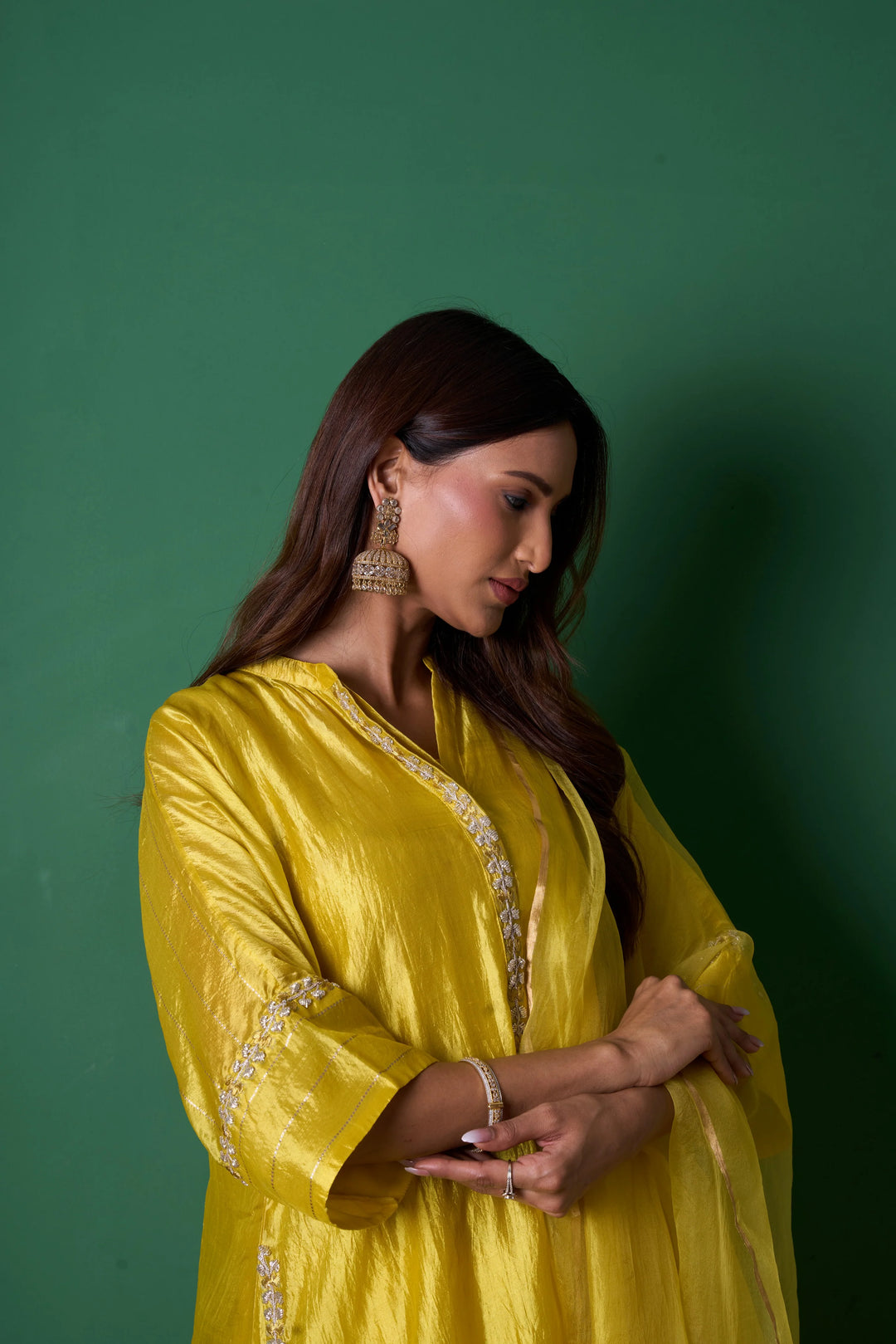 Radiance Yellow Kurta (Set of 3)