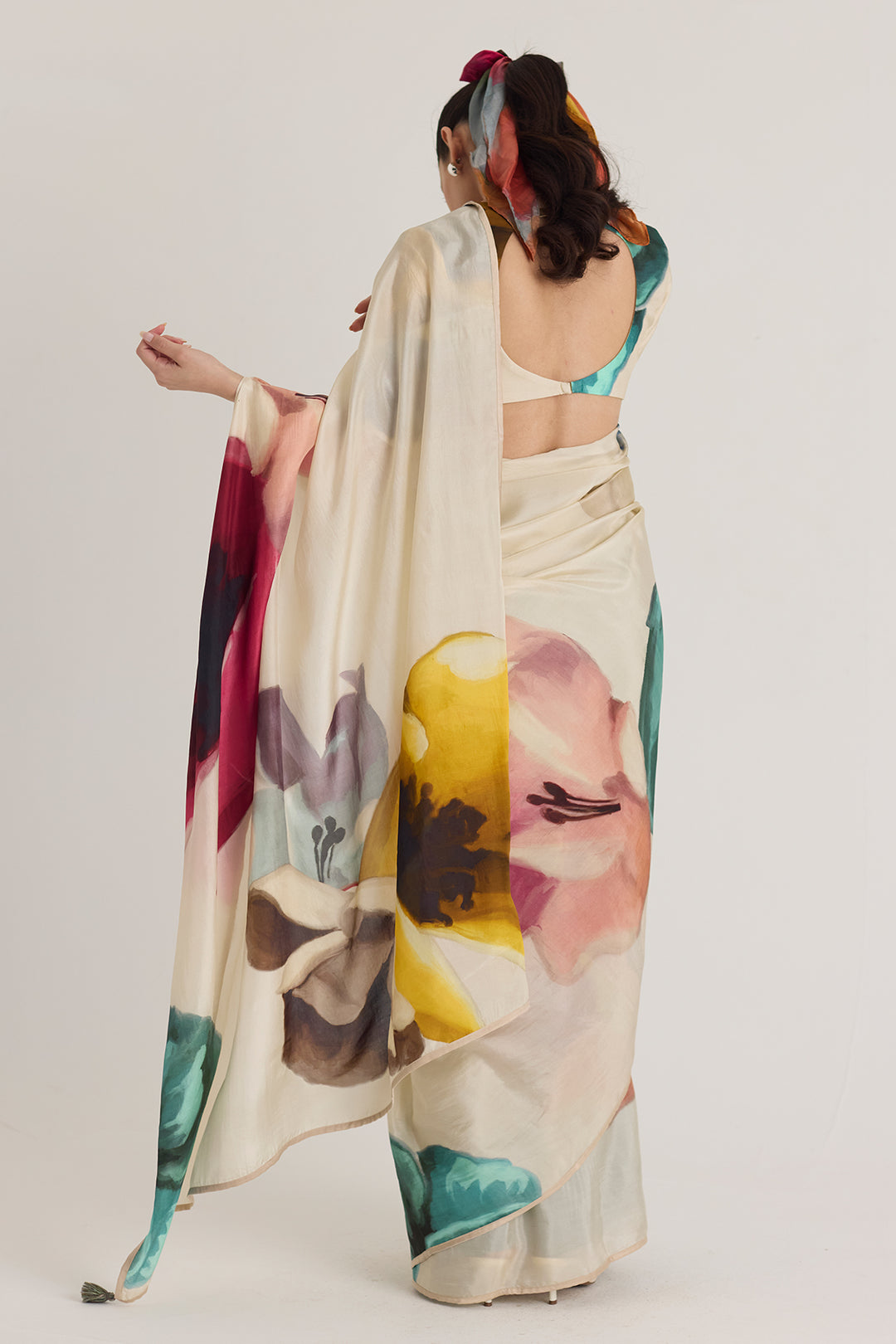 Lila Silk Saree