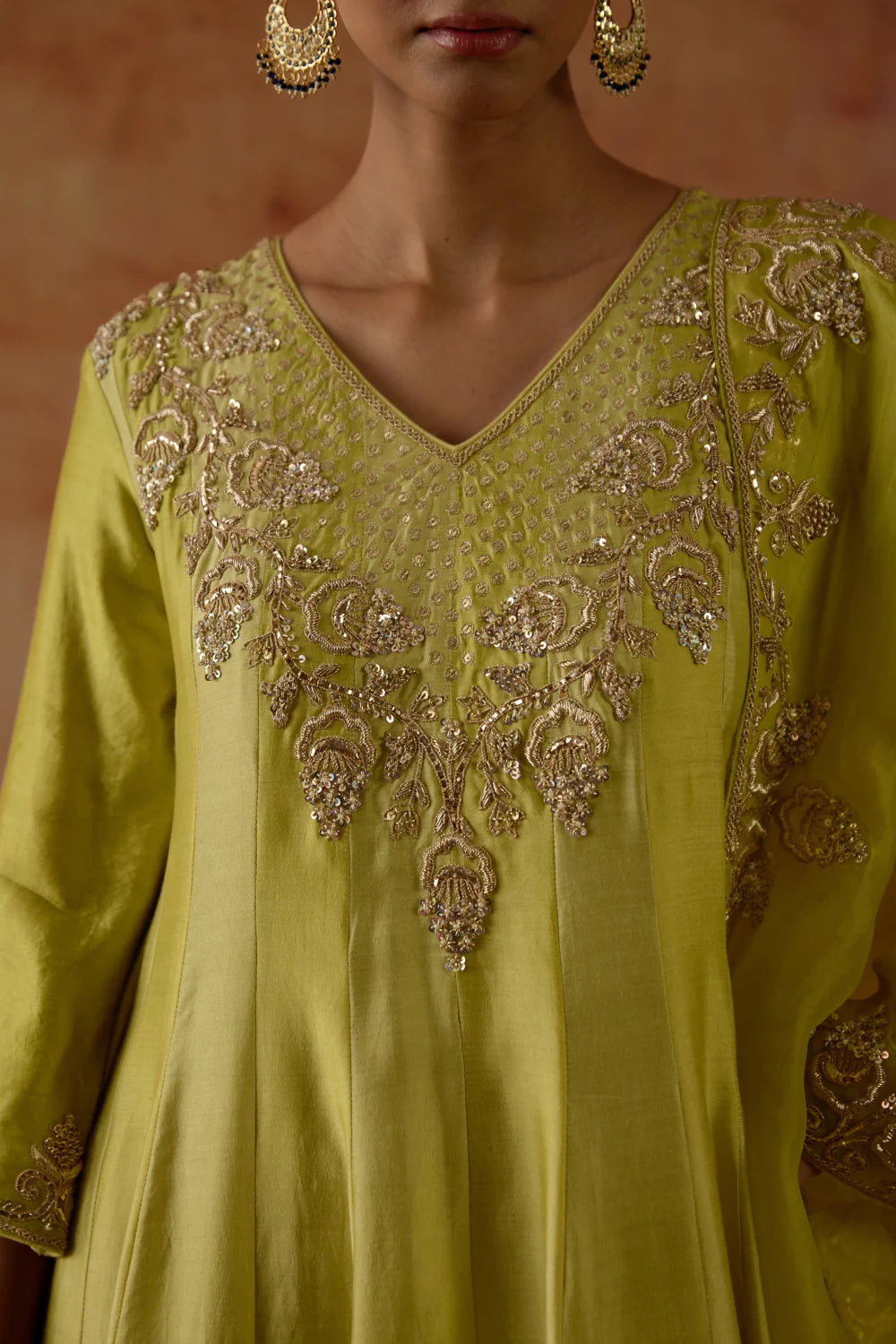 Shehnaaz Anarkali Set