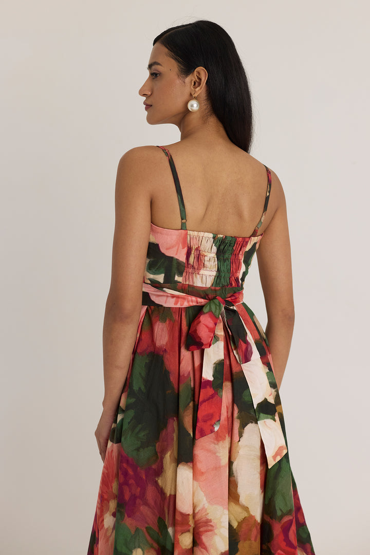 Scarlett Cotton Frill Dress
