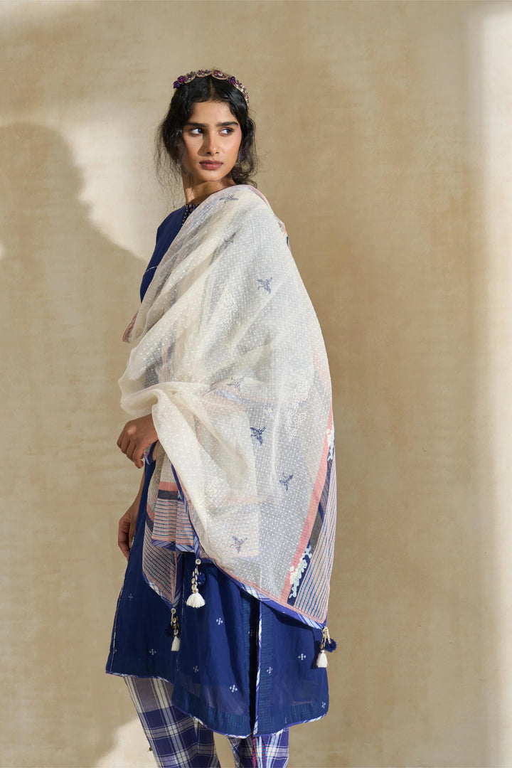 Snow Dupatta