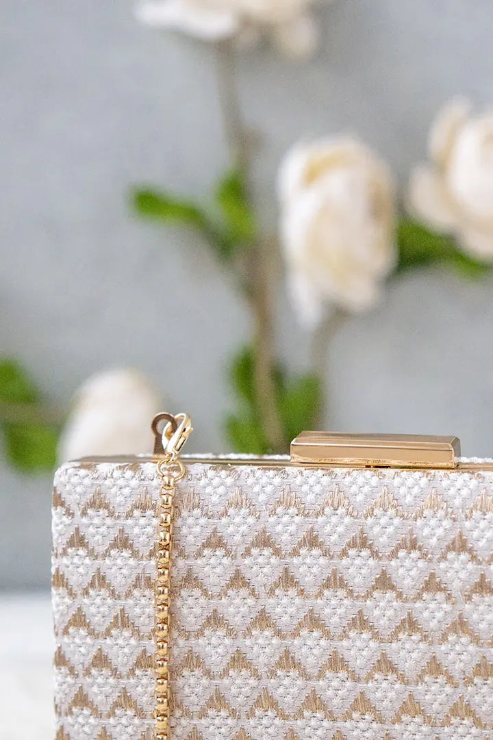 Serenade Threadwork Clutch