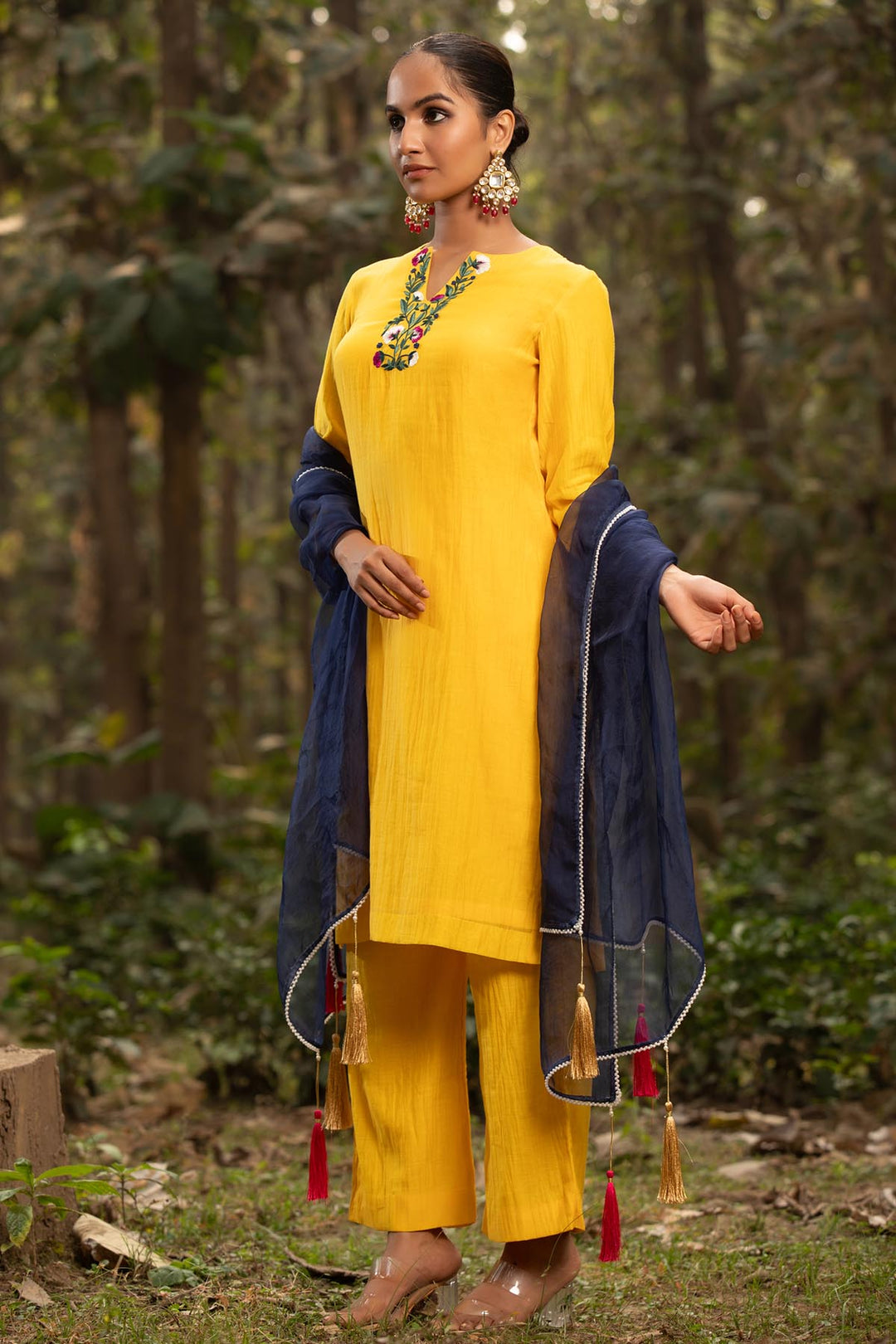 old gold tunic set