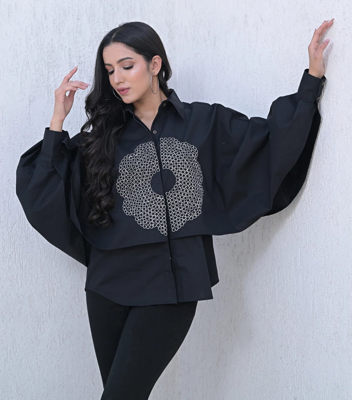 Black Nocturne Eclipse Shirt