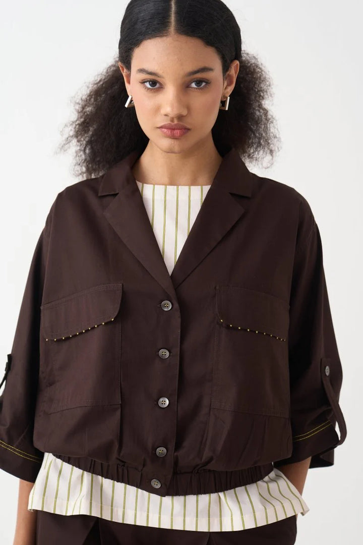 Short Elasticated Jacket