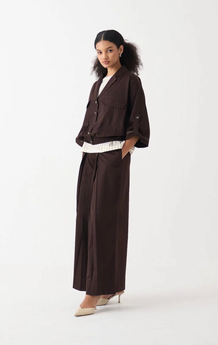 Short Elasticated Jacket Coord (Set of 3)